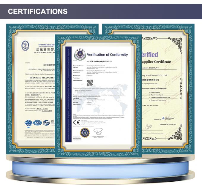 रेफ्रिजरेशन के लिए तांबा निकेल पाइप C30600 90/10 70/30 अनुकूलित आकार 3