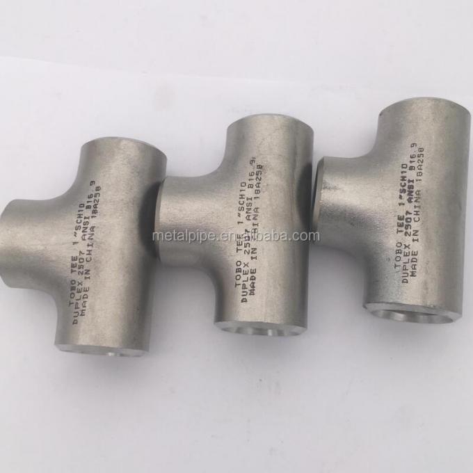 धातु तांबा निकेल पाइप फिटिंग समान टी ASME B16.9 90/10 70/30 0
