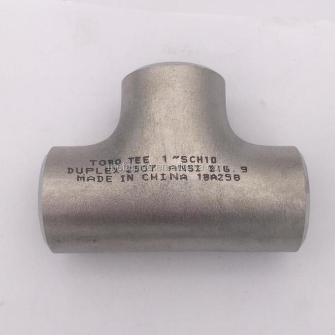 धातु तांबा निकेल पाइप फिटिंग समान टी ASME B16.9 90/10 70/30 2