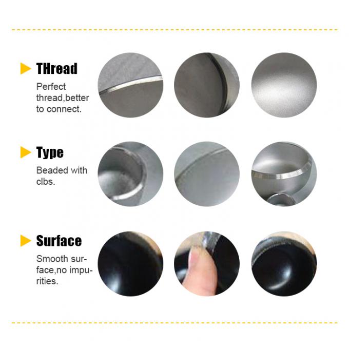 C70100 धातु पाइप कैप नई बट वेल्डिंग फिटिंग कैप BSPP BSPT NPT कास्टिंग कॉपर निकेल 1