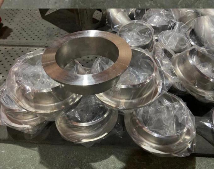 METAL C70600 तांबा निकेल मिश्र धातु पाइप फिटिंग EN10992-1 TYPE36 लैप संयुक्त फ्लैंज स्टब अंत CUNI 9010 6