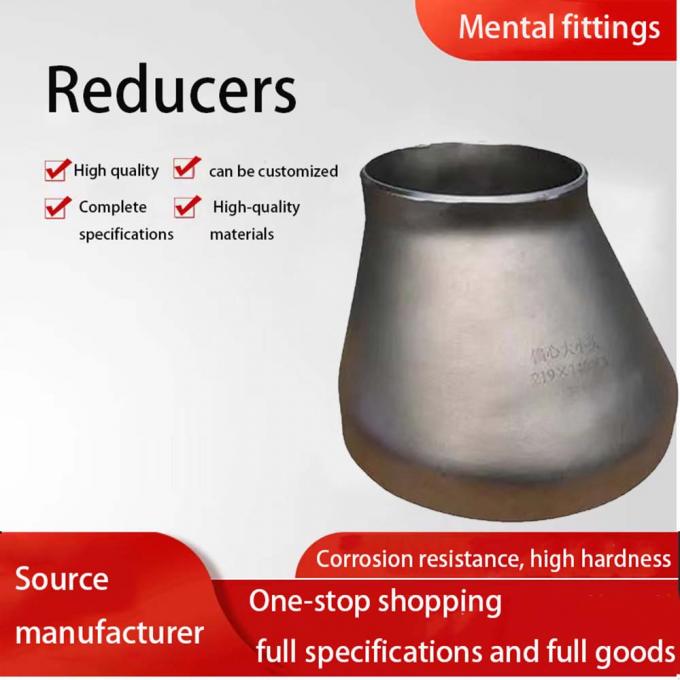 ASTM B16.9 बट वेल्ड फिटिंग कॉपर निकेल पाइप फिटिंग रिड्यूसर MT23 2