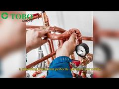 180° कॉपर रिटर्न बेंड्स - कॉम्पैक्ट प्लंबिंग और एचवीएसी सिस्टम के लिए कुशल फ्लो रिवर्सल