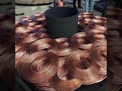 वाष्पीकरण के लिए अनुकूलित दीवार मोटाई तांबा निकेल ट्यूब फिटिंग