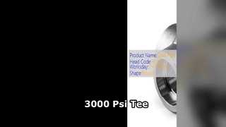 3000 साई रिड्यूसिंग टी हाई प्रेशर इंडस्ट्रियल