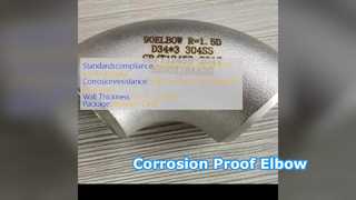 90/10 कॉपर निकेल एल्बो 1/2 इंच SCH 10S