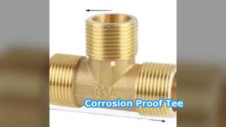 कॉपर निकेल टी थ्रेडेड फिटिंग