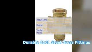316L स्टेनलेस स्टील क्रॉस पाइप फिटिंग ASME B16 20