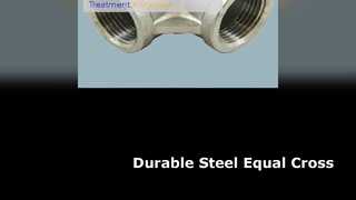 एएसएमई बी16.9 ए105 कार्बन स्टील इक्वल क्रॉस