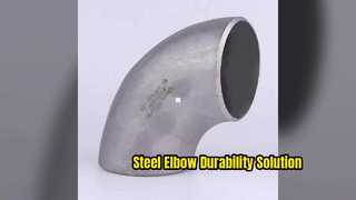 स्टील एल्बो 90 डिग्री एलआर सीमलेस कार्बन स्टील