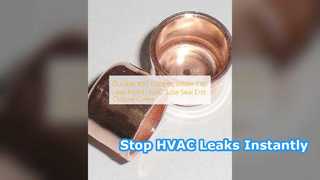 टिकाऊ K65 कॉपर सोल्डर कैप लीक प्रूफ HVAC सील
