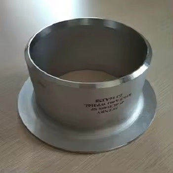 Carbon Steel Butt Weld Stub End 3000 PSI Round Head Lap Joint Flange Fitting