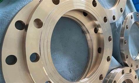 WN Copper Nickel Flange ASME B16.5 High Pressure Shipbuilding Pipeline Connection