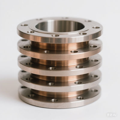 WN Copper Nickel Flange ASME B16.5 High Pressure Shipbuilding Pipeline Connection