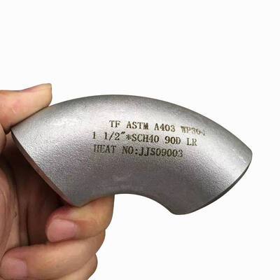 The ASTM B466M Copper Nickel 1.5D Threaded Elbow