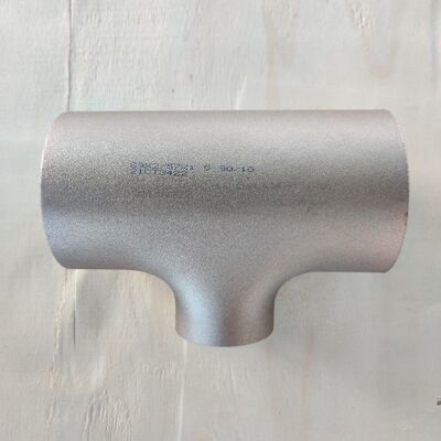 CuNi 70/30 Copper Nickel Reducing Tee Socket Weld Forged Fittings ASME B16.5 Class150 Marine Grade