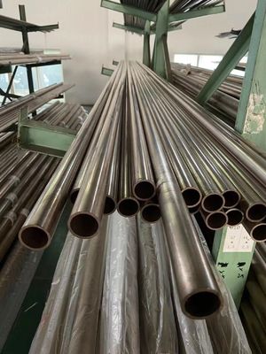 CuNi 70/30 कॉपर निकल पाइप, समुद्री जल प्रतिरोधी, ASTM B466 C71500 वेल्डेड ट्यूब