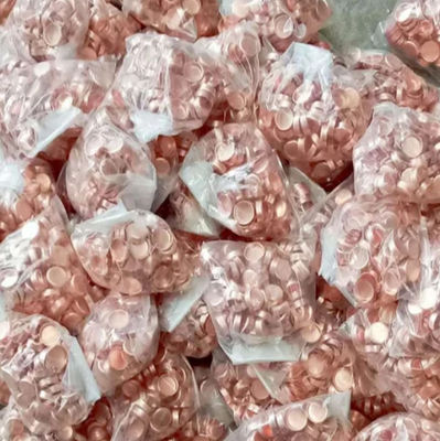 UNS C70600 कॉपर निकेल थ्रेडेड पाइप कैप कॉपर ट्यूब के लिए 2.5mm-19mm अच्छी स्थायित्व के लिए