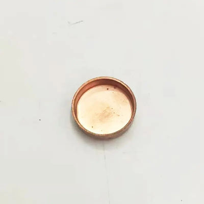 Copper Threaded Pipe Cap ANSI/DIN 150 PSI Leak-Proof End Closure Water Pipe Fitting