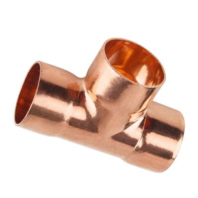 DN20 CuNi C70600 Equal Tee NPT/BSP Threaded Anti-Corrosion Pipe Connector Fitting