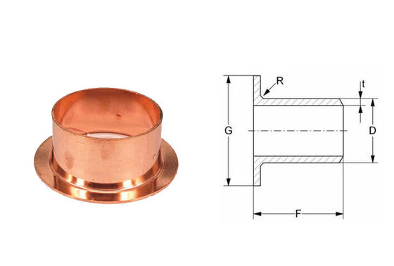 WN Copper Nickel Flange ASME B16.5 High Pressure Shipbuilding Pipeline Connection