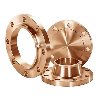 ASME B16.5 मानक तांबा निकेल फ्लैंज समुद्री जल संक्षारण प्रतिरोधी एंटीफॉलिंग ग्रेड वेल्ड गर्दन