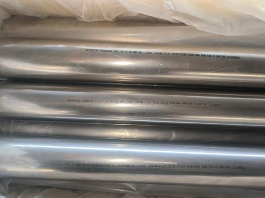 CuNi 70/30 Seamless Copper Nickel Pipe ASME SB466 For Marine & Industrial Use